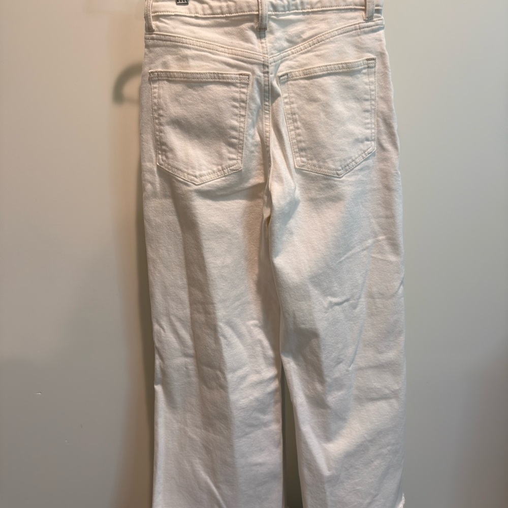 Women's Cream Jeans - Picture 2 of 3